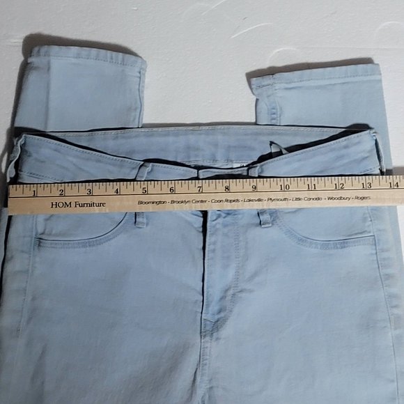 &Denim by H&M Women's Size 27 Pale Blue Jeggings - Picture 5 of 10